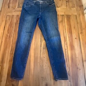 Loft Skinny Crop Women's Blue Jeans Size 8
